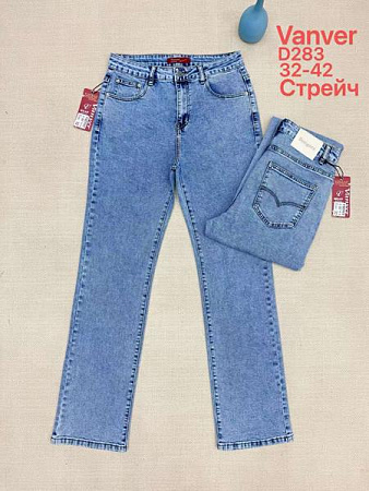 Джинсы Vanver D283 l.blue - делук