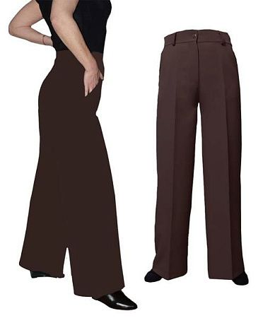 Штаны H&S 129 brown - делук