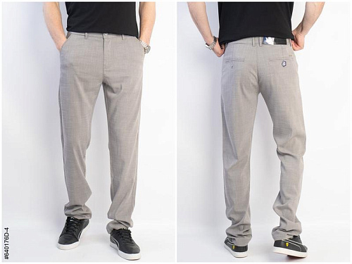 Брюки God Baron 640176D-4 l.grey - делук