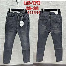 Джинсы Newjeans LG170 grey - делук