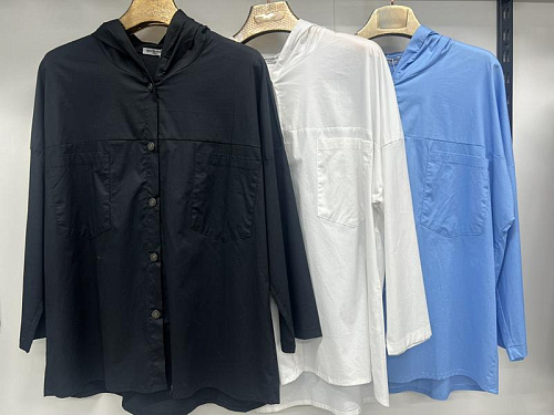 Рубашка Dgmd 7842 black - делук