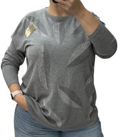 Свитер Dgmd 25221 l.grey - делук