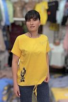 Футболка Levisha 25308 yellow - делук
