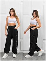 Штаны Спорт Saint Wish K2321 black - делук