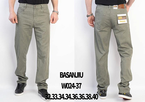 Джинсы Basanjiu 024-37-0 grey - делук