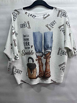 Свитер Emsweekis E1811 white - делук