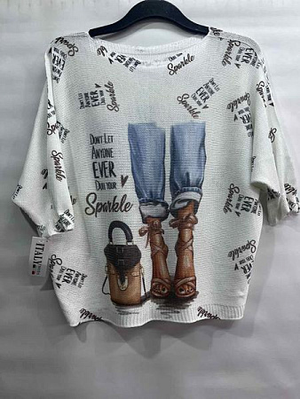 Свитер Emsweekis E1811 white - делук