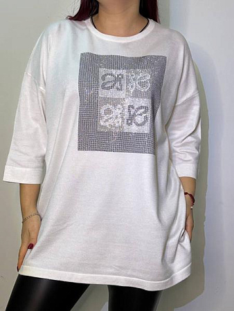 Туника Kosta 7725-48 white - делук