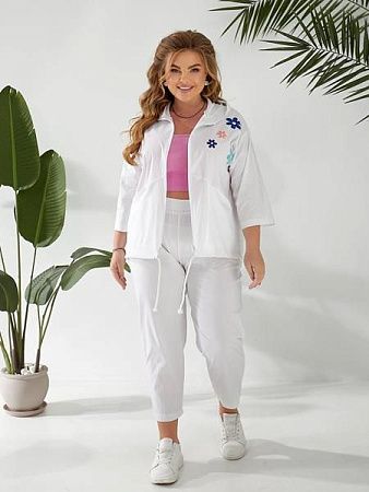 Костюм Спорт Bat 359 white - делук