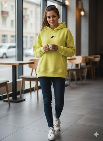 Худи Newe 34 yellow - делук