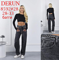 Джинсы Maxim Jeans 8592 d.grey - делук
