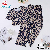 Пижама Estima 6116-1 beige - делук