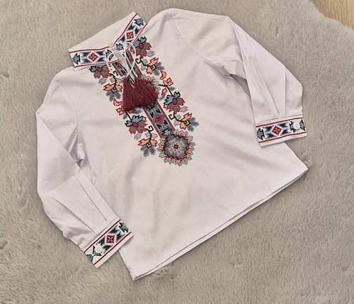 Вышиванка Limerense LM169 white - делук