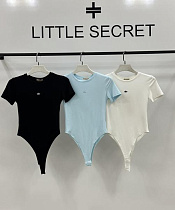 Боди Little Secret K017 white - делук