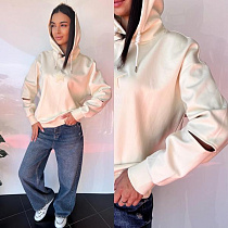 Худи Three Black Women TB82 l.beige - делук