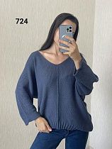 Свитер Fsn 724 blue - делук