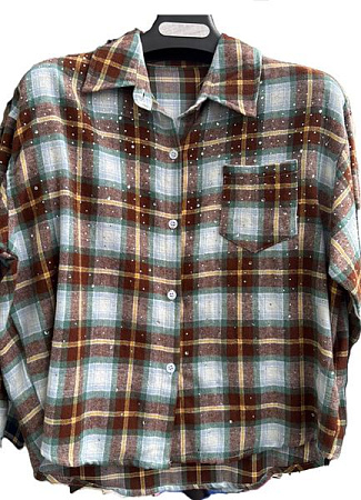 Рубашка Major CC15 brown - делук