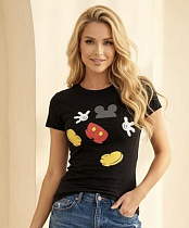Футболка Annet FI1079 black - делук