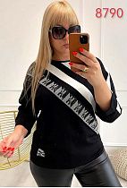 Свитер Lida 8790 black - делук