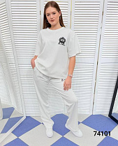 Костюм Спорт Mmc Clothes 74101 white - делук