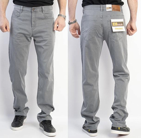 Джинсы Basanjiu 028-6-10 grey - делук