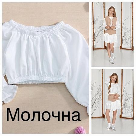 Топ Moda School M31 white - делук