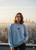 Свитер Newe 55 l.blue - делук