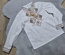 Вышиванка Limerense DD188 white - делук