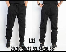 Штаны God Baron L32 black - делук