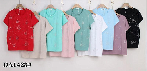 Футболка Xie DA1423 mix - делук