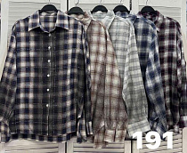 Рубашка Comod 191 navy-grey - делук