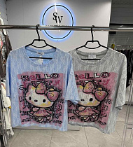 Футболка Saint Wish 82299 mix - делук