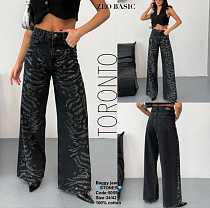 Джинсы Met&March 5055 d.grey - делук