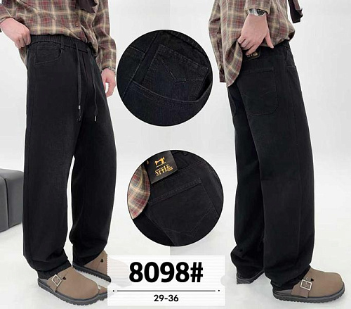 Джинсы Baron Jeans 8098 black - делук