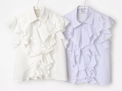 Блузка Moda School 8621 white - делук