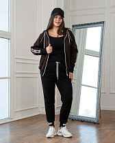 Костюм Спорт Azna Д155 chocolate - делук