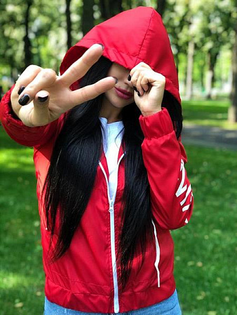 Ветровка Modnulya N620 red - делук