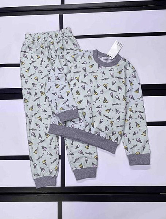 Пижама Kosmy K199 grey - делук