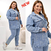 Рубашка Beki 535 blue - делук