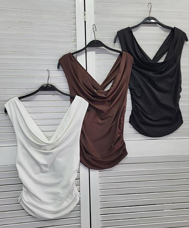 Топ Nefertiti 026 black - делук