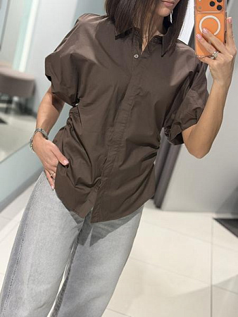 Рубашка Comod 8780 chocolate - делук