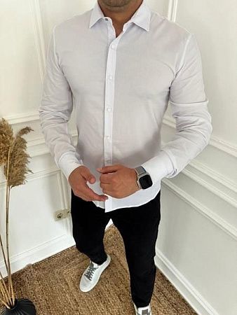 Рубашка Nik 56293 white - делук