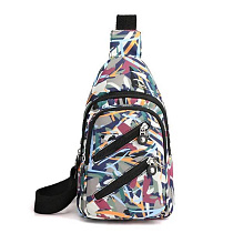 Бананка Fashion Bag N64-7 grey - делук
