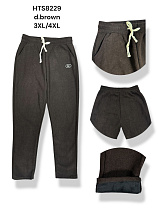 Штаны 8229 chocolate - делук