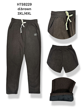 Штаны 8229 chocolate - делук