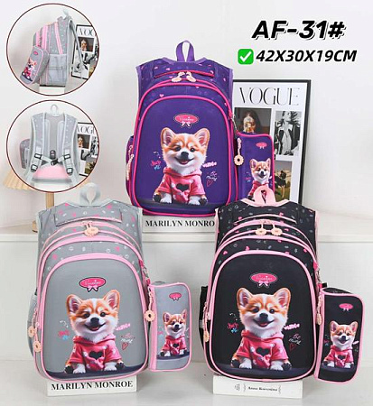 Рюкзак Candy Bags AF31 black - делук