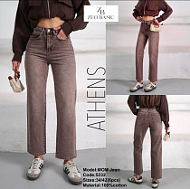 Джинсы Jeans Style 5232 brown - делук