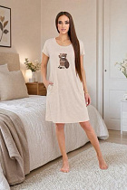 Ночнушка Trikotag T1379 beige - делук