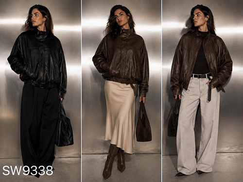 Куртка Saint Wish SW9338 black - делук