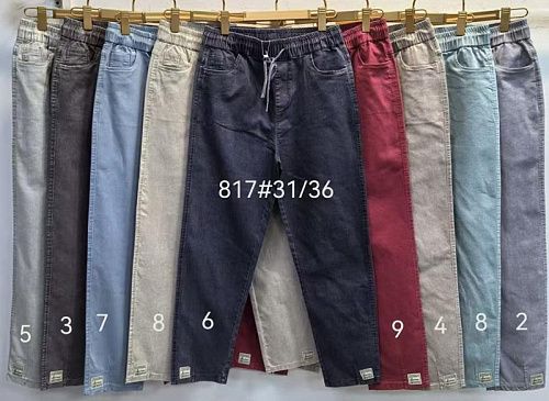 Штаны Immei 817-2 l.blue - делук